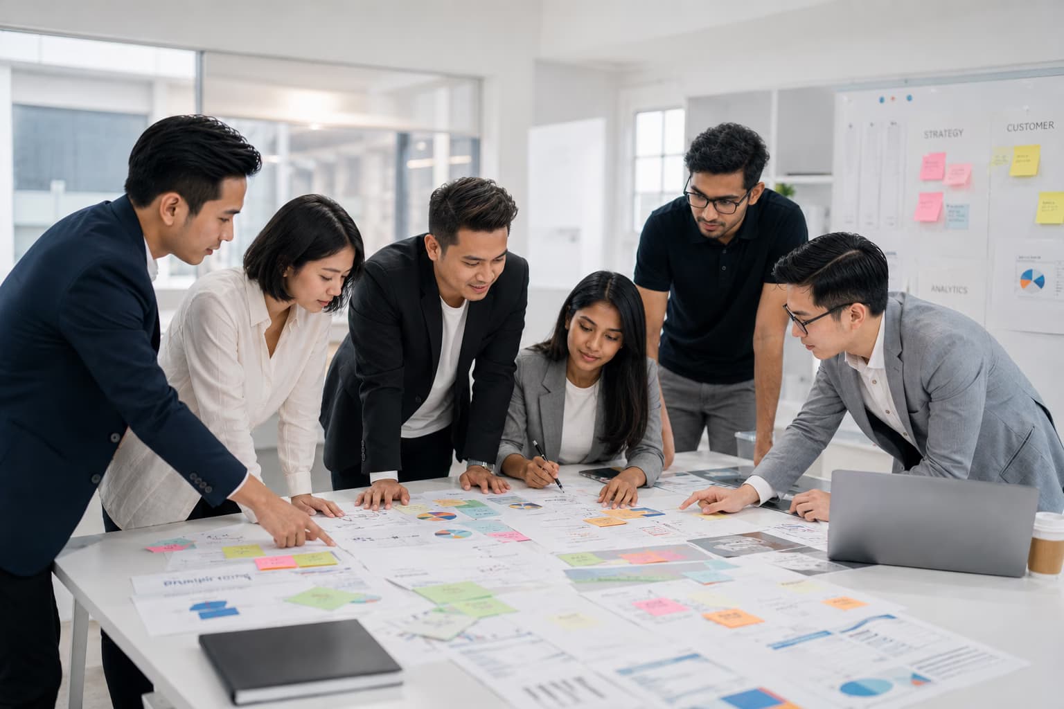 Corporate training audience
