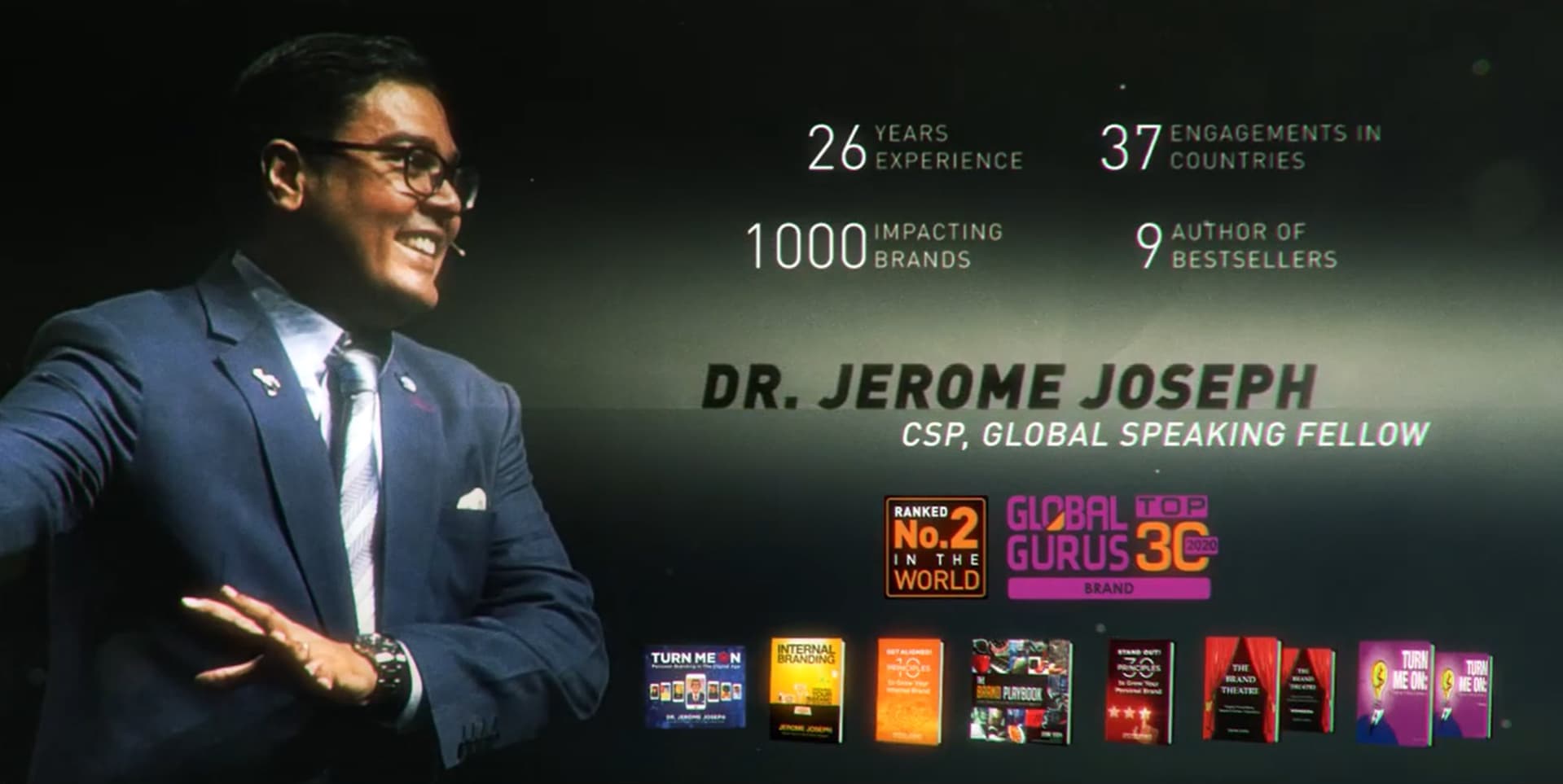 Dr Jerome Joseph Showreel