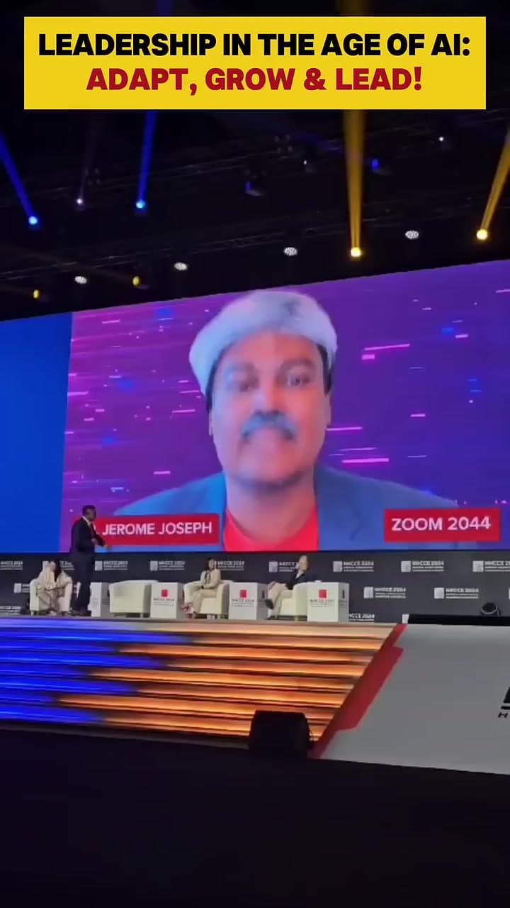 Dr Jerome Joseph - Leadership in the Age of AI: Adapt, Grow, Lead