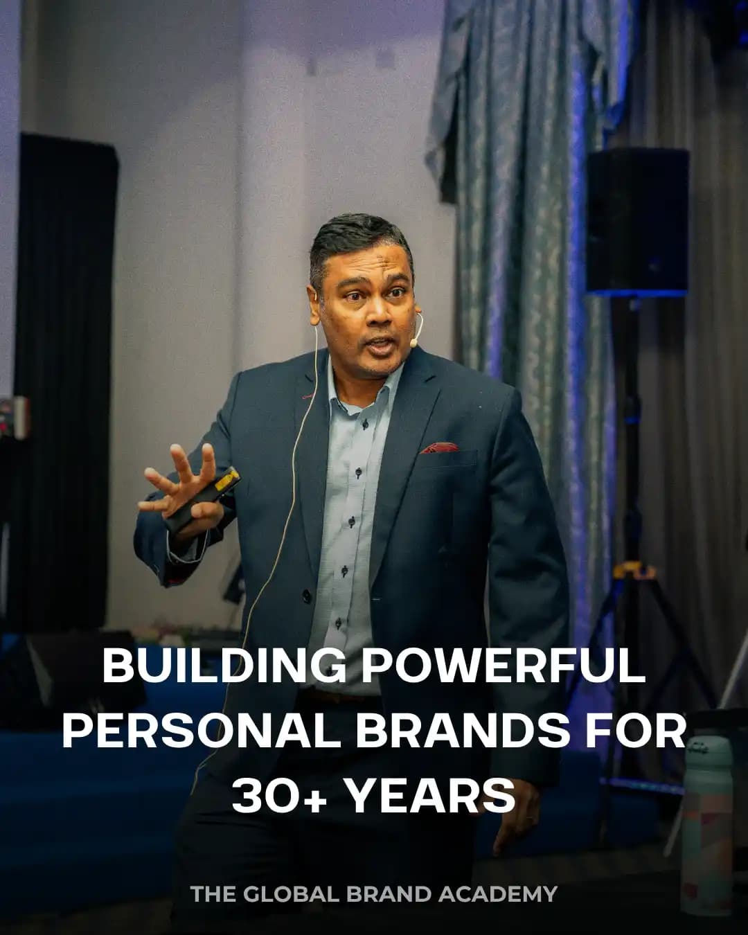 Personal branding workshop in Singapore - executive showcase card