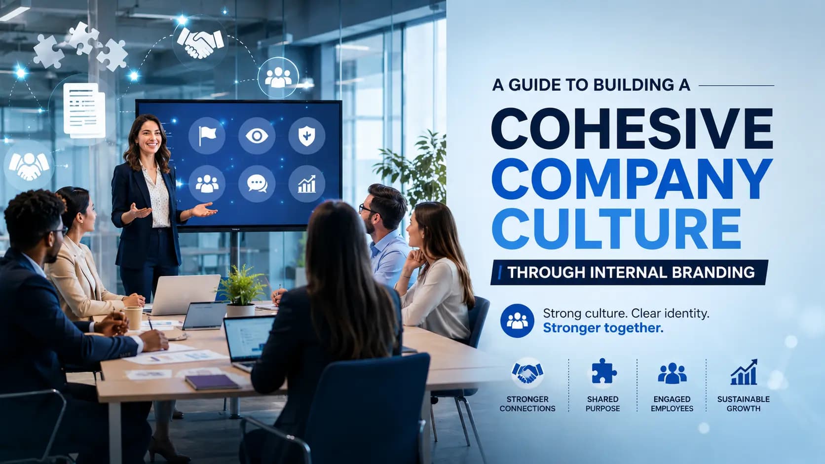 A Guide to Building a Cohesive Company Culture Through Internal Branding A Guide to Building a Cohesive Company Culture Through Internal Branding