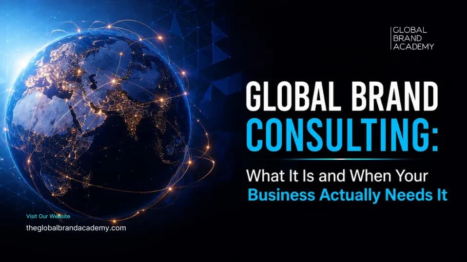 Global Brand Consulting: What It Is and When Your Business Actually Needs It Global Brand Consulting: What It Is and When Your Business Actually Needs It