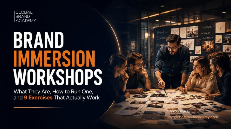 Brand Immersion Workshops: What They Are, How to Run One, and 9 Exercises That Actually Work