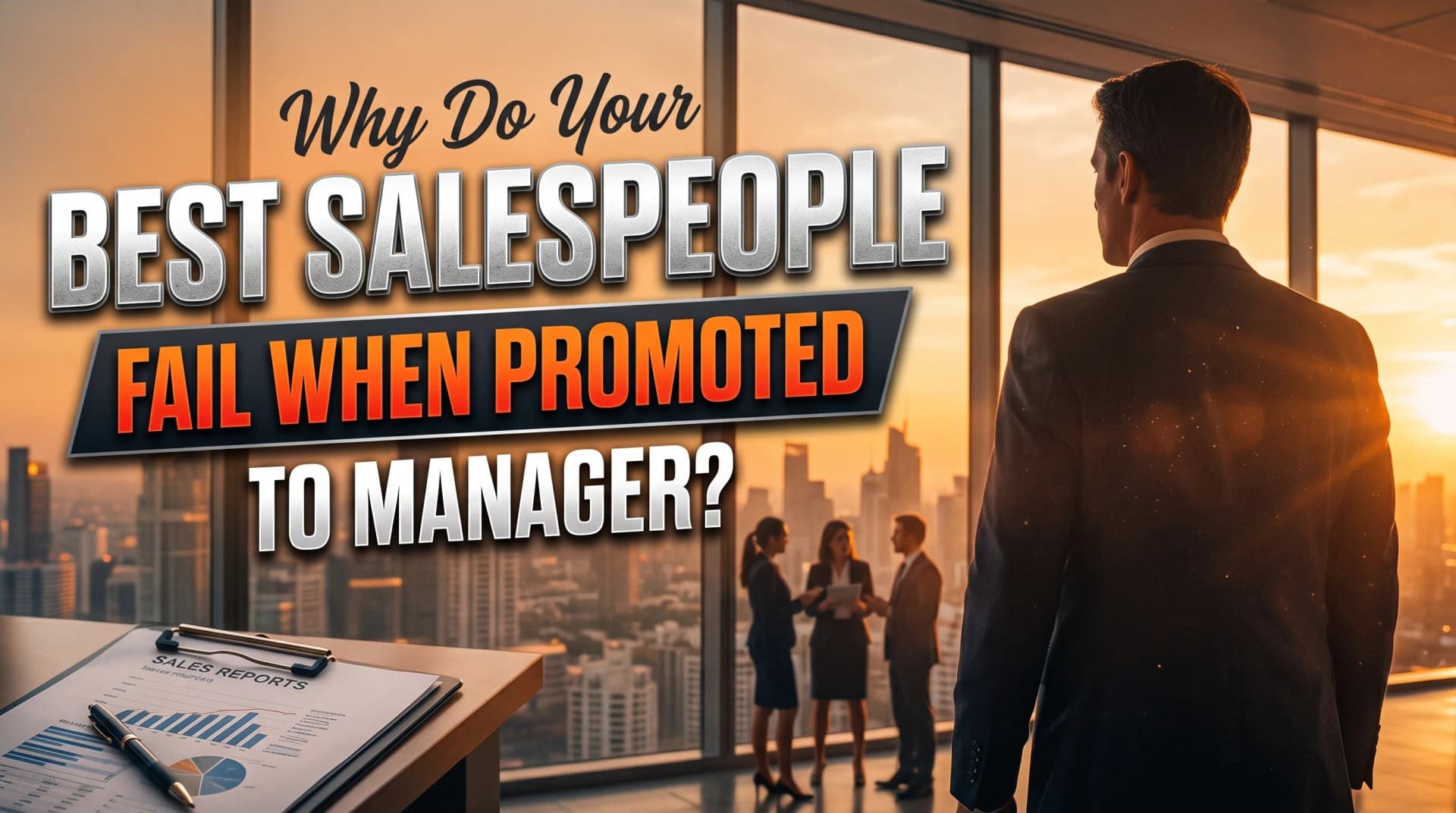 Why Do Your Best Salespeople Fail When Promoted to Manager?